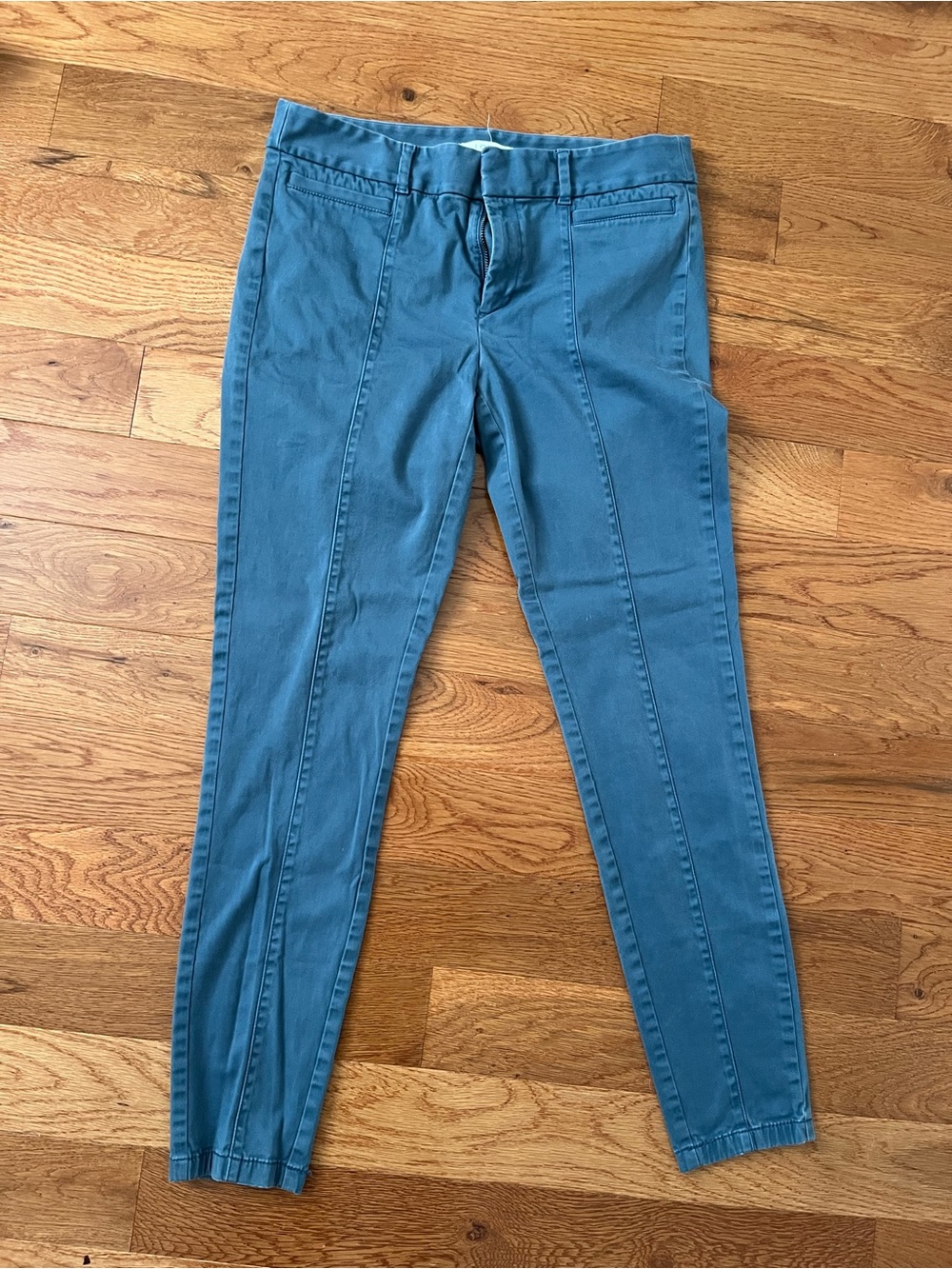 LOFT Women's BLUE CHINOS
